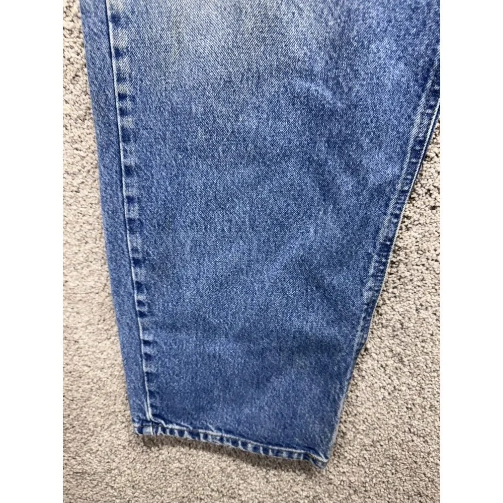 Carhartt Jeans‎ Mens 40x30 (44x30 Tag) Blue Denim Relaxed Straight Work B160 DST